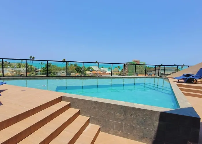 Flat Com Vista Para A Praia De Porto De Galinhas